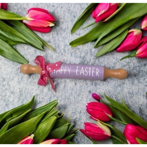 ⤵️🆕Mini Farmhouse rolling pins | Easter mini Rolling pins | Rae Dunn inspired - Picture 4 of 10